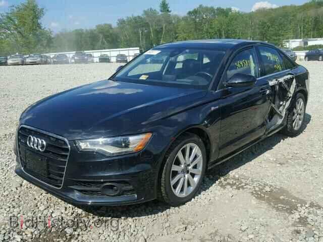 2013 AUDI A6 - VIN: WAUJGAFC4DN128299 - Фото 2