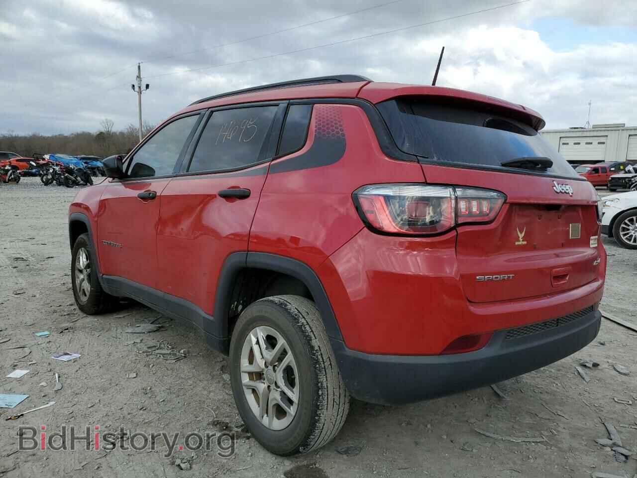 2018 JEEP COMPASS - VIN: 3C4NJDAB3JT192450 - Фото 2