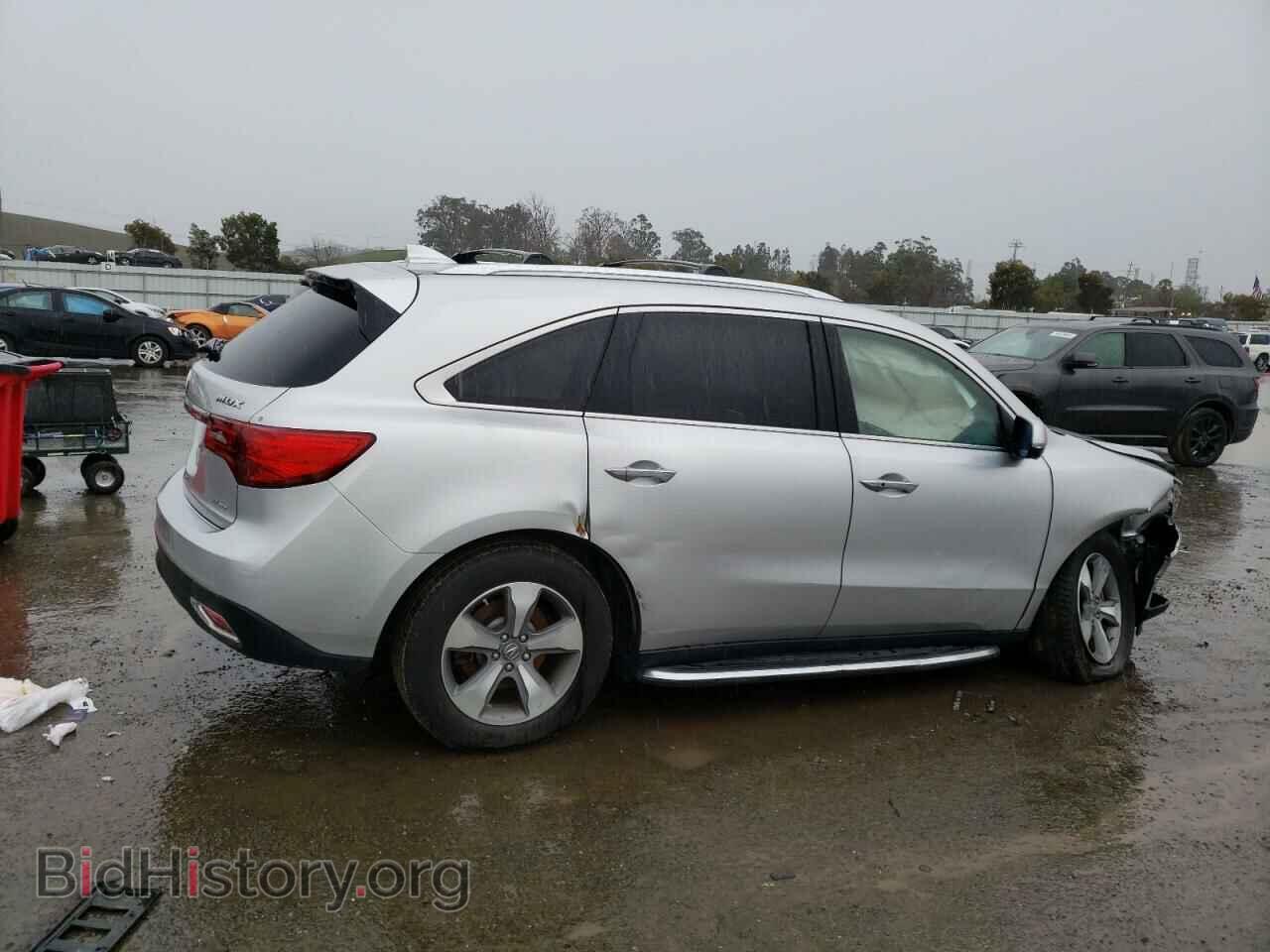 2014 ACURA MDX - VIN: 5FRYD4H21EB030782 - Фото 3