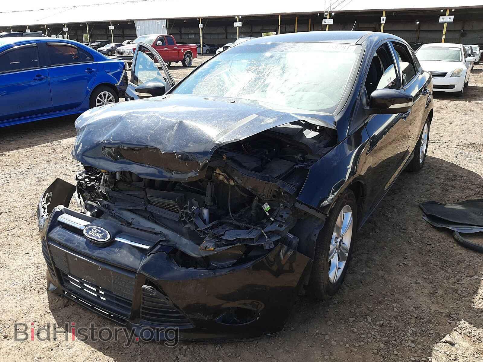 2014 FORD FOCUS - VIN: 1FADP3F25EL390578 - Фото 2
