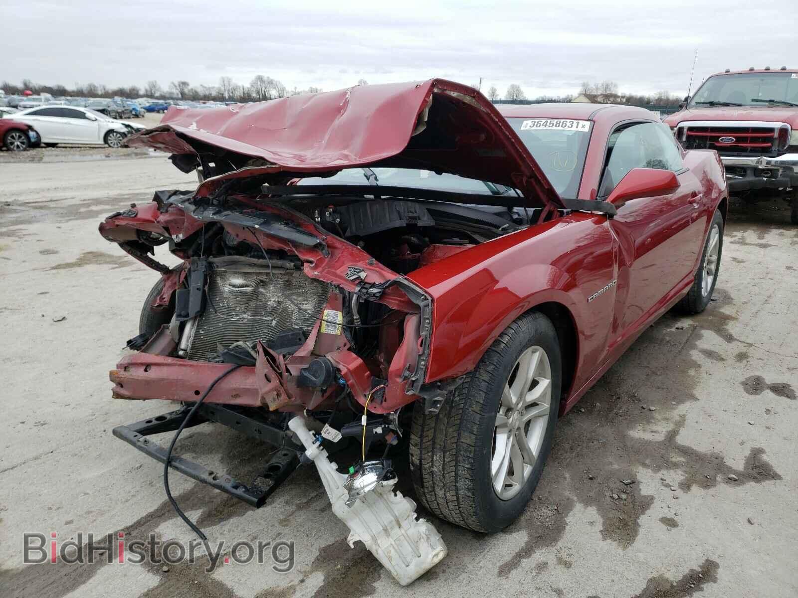 2014 CHEVROLET CAMARO - VIN: 2G1FA1E32E9247056 - Фото 2