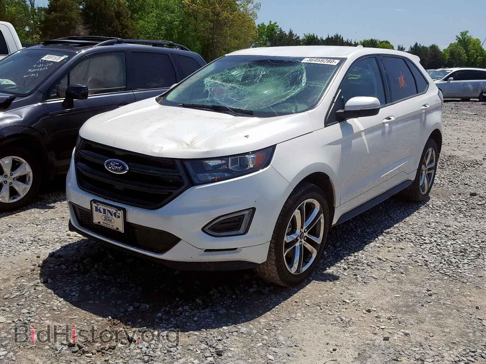 2016 FORD EDGE - VIN: 2FMPK4AP1GBC62707 - Photo 2