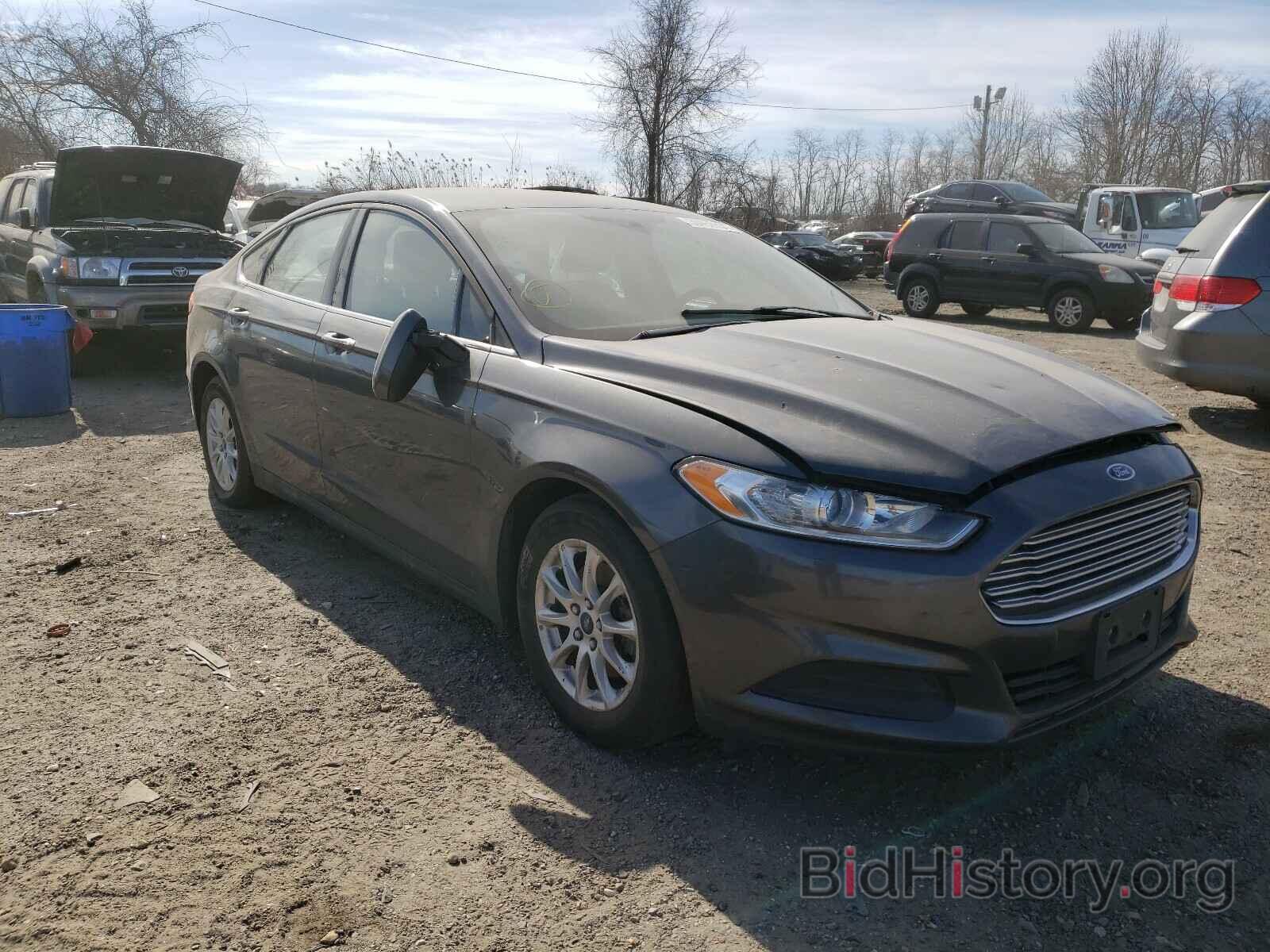 Photo 3FA6P0G70GR396004 - FORD FUSION 2016