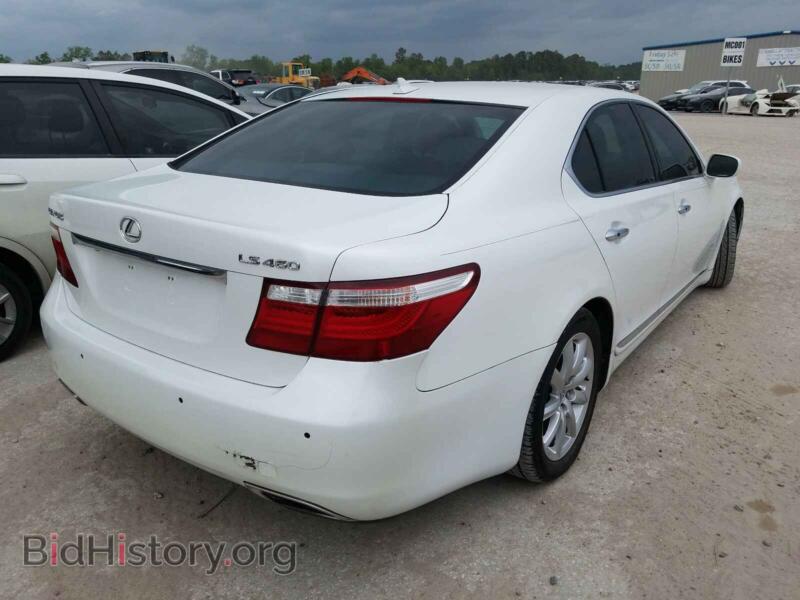 2007 Lexus LS460 (VIN JTHBL46F375007832) — фото 4 из 10