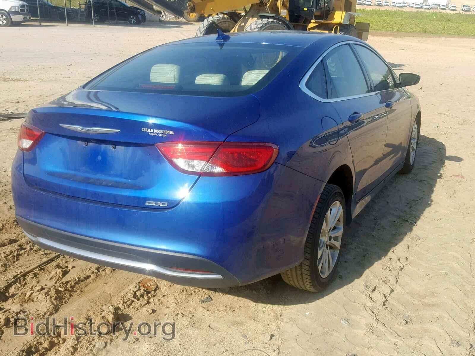 2016 CHRYSLER 200 - VIN: 1C3CCCABXGN179137 - Фото 4