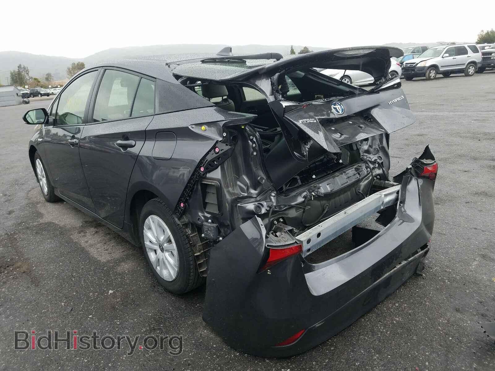 2019 TOYOTA PRIUS - VIN: JTDKARFU0K3089655 - Фото 3
