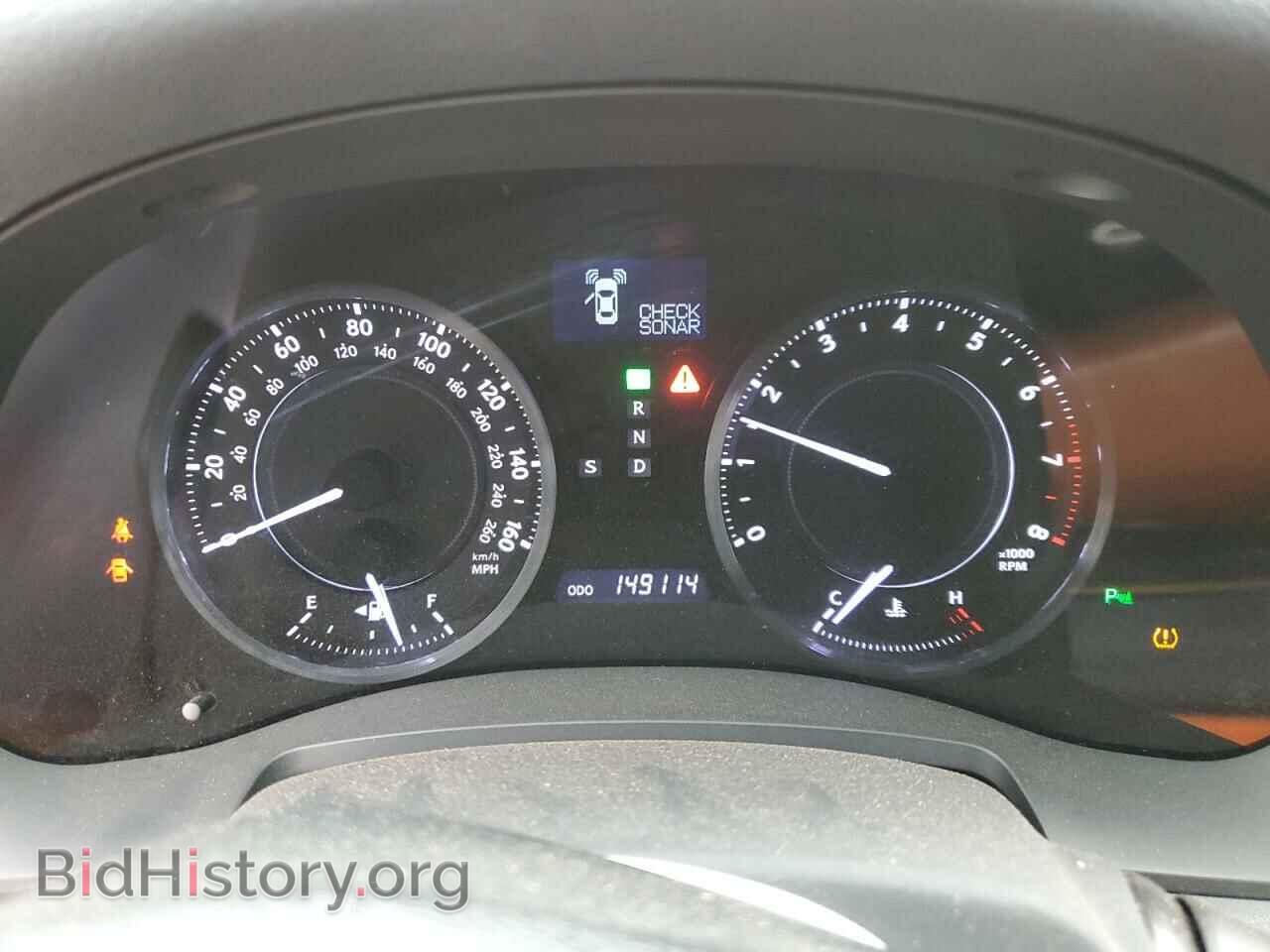 2012 LEXUS IS - VIN: JTHFF2C29C2526555 - Фото 9