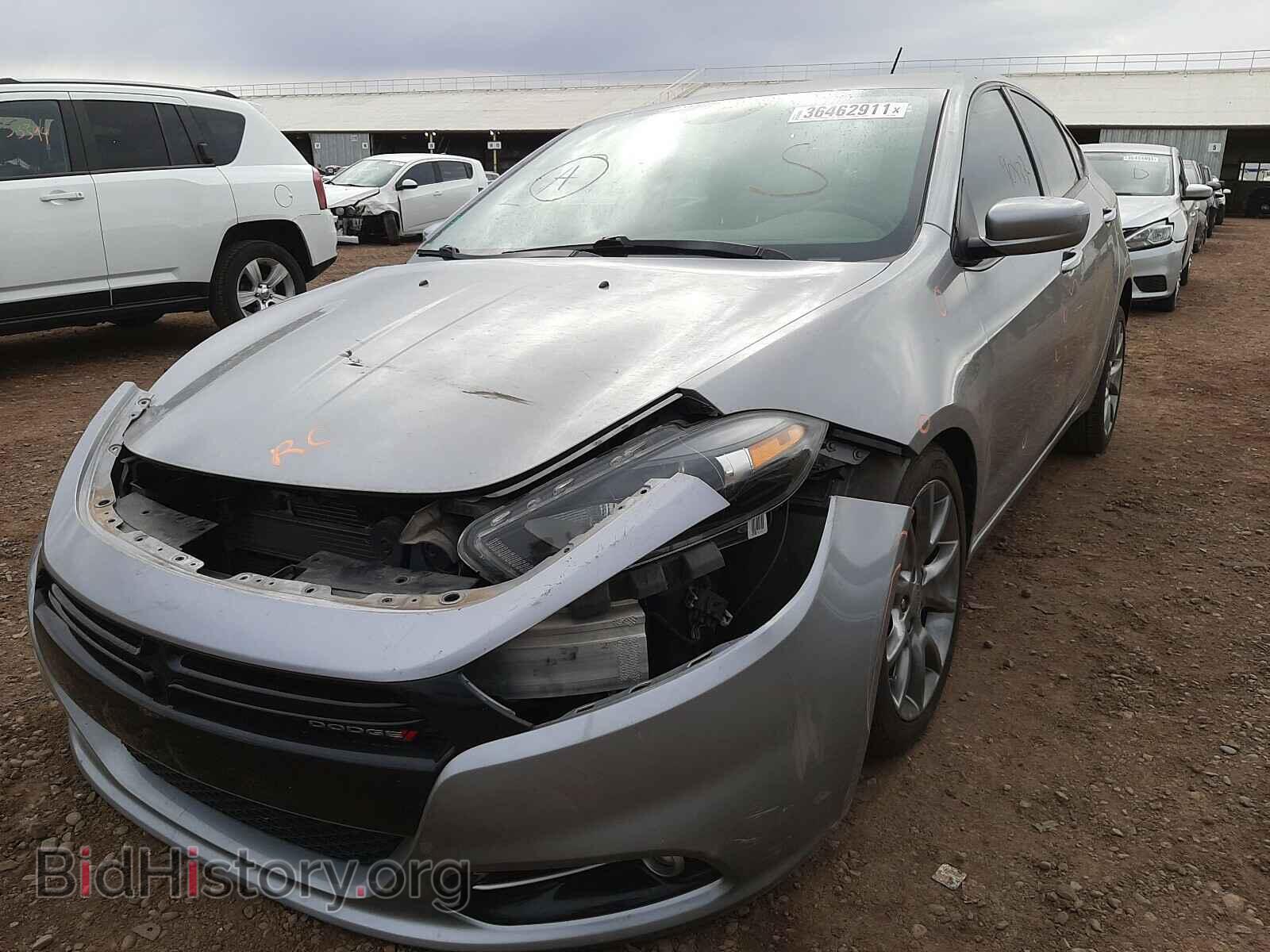 2014 DODGE DART - VIN: 1C3CDFBB2ED696075 - Фото 2