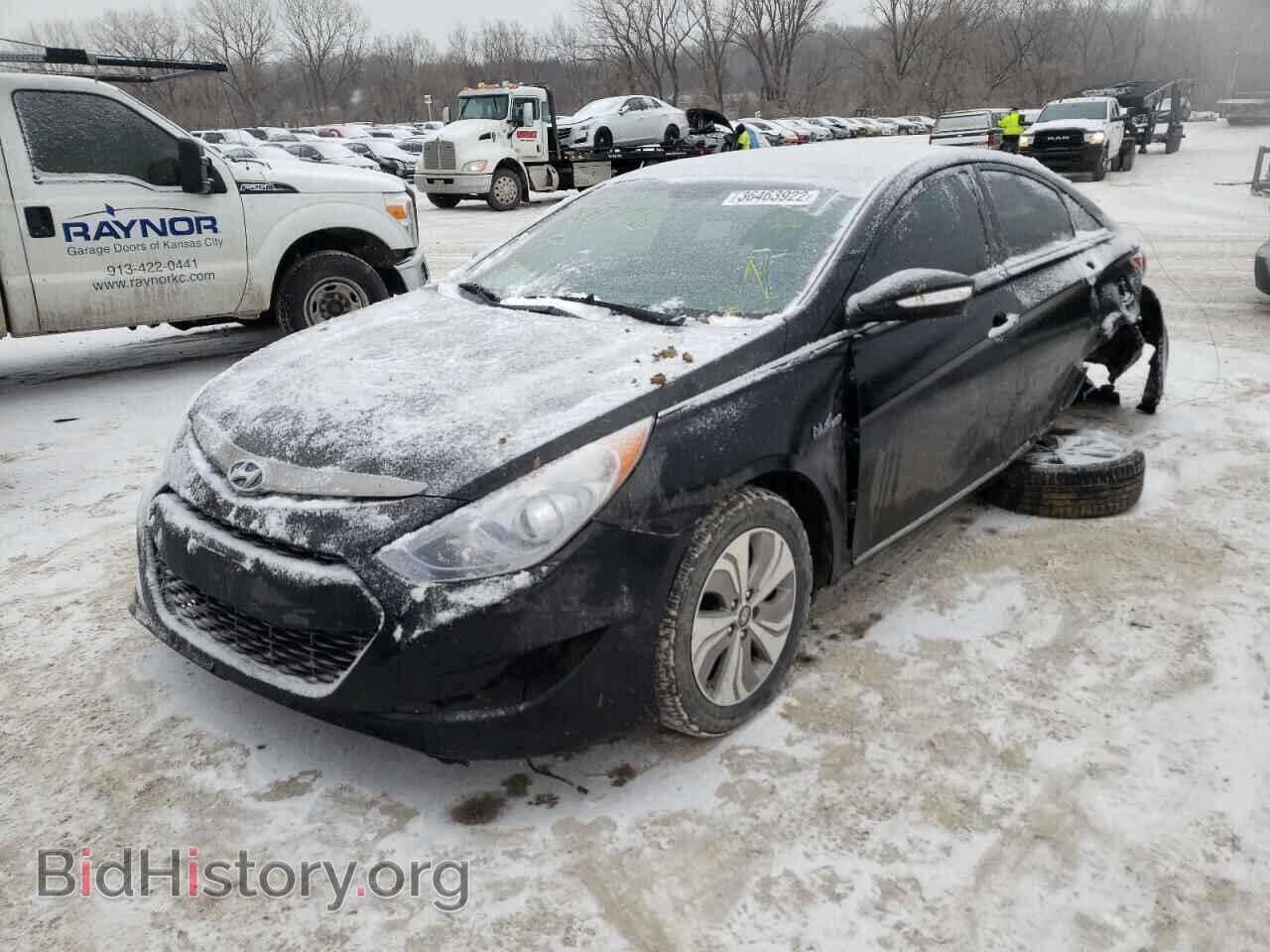 2014 HYUNDAI SONATA - VIN: KMHEC4A49EA107776 - Фото 2