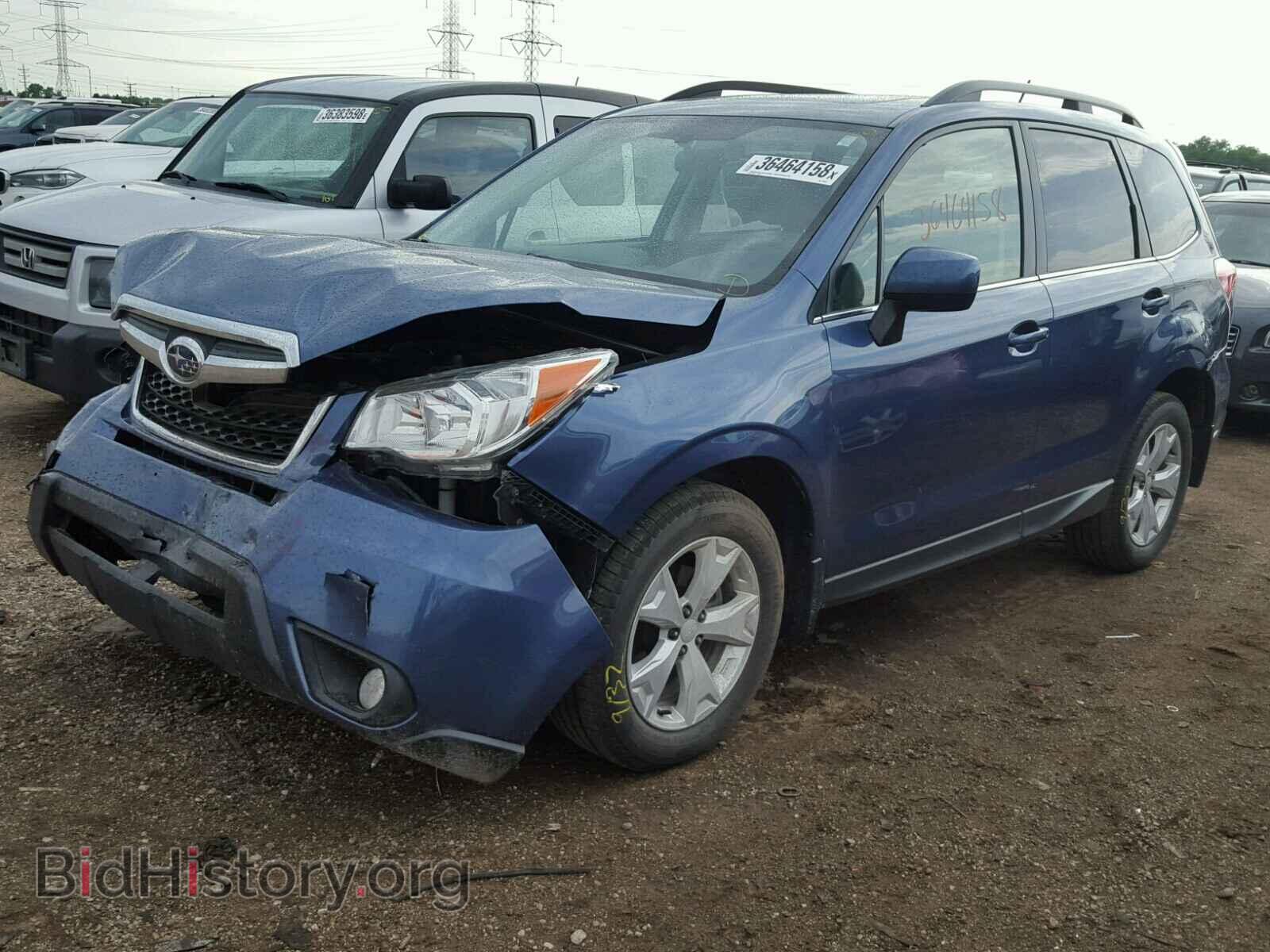 2014 SUBARU FORESTER - VIN: JF2SJAHC3EH437950 - Фото 2
