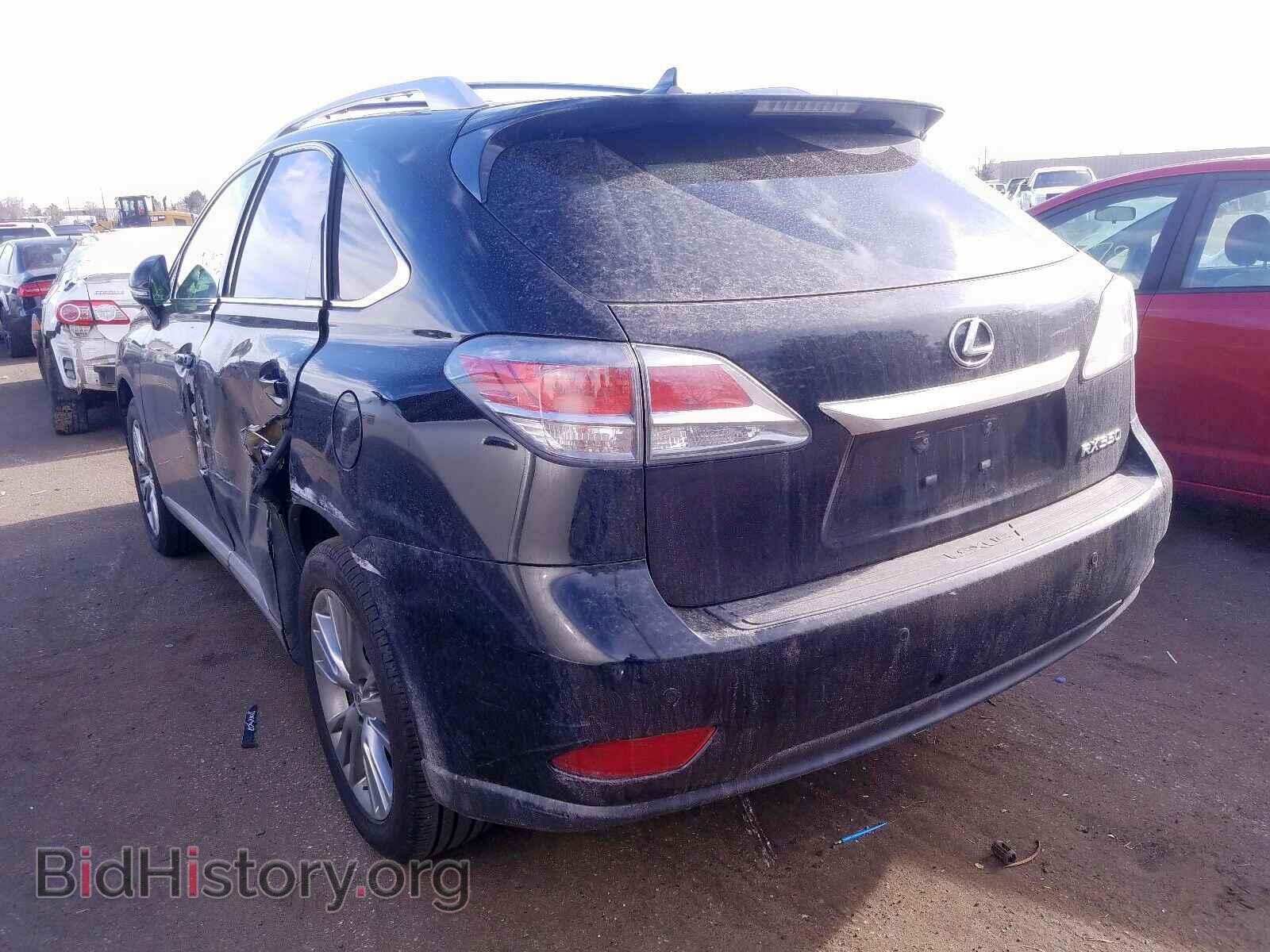 2013 LEXUS RX 350 BAS - VIN: 2T2BK1BA2DC205163 - Фото 3