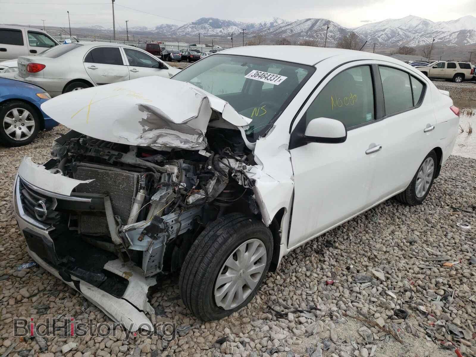 2014 NISSAN VERSA - VIN: 3N1CN7AP1EK455123 - Фото 2
