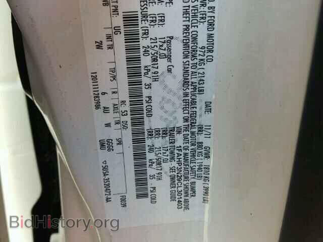 2012 FORD FOCUS - VIN: 1FAHP3N29CL301403 - Фото 10