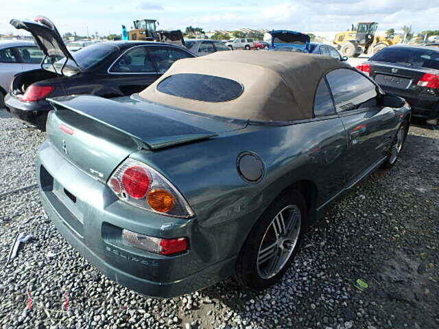 2005 MITSUBISHI ECLIPSE - VIN: 4A3AE75H25E021453 - Фото 4