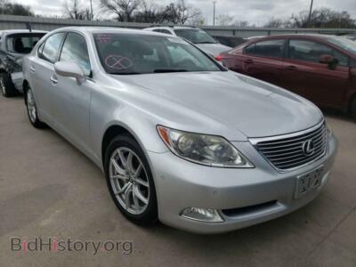 2007 Lexus LS460 LS 460, серебристый — VIN JTHBL46F975016437, Copart