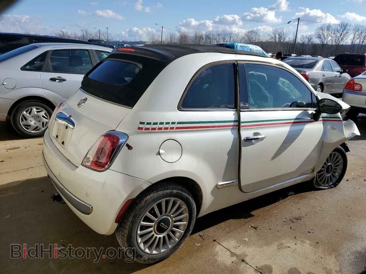 2012 FIAT 500 - VIN: 3C3CFFER6CT109368 - Фото 3
