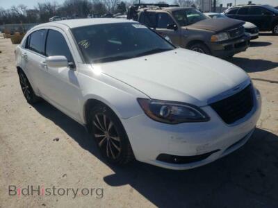 2013 Chrysler 200 200 Tourin, белый — VIN 1C3CCBBB9DN609647, Copart