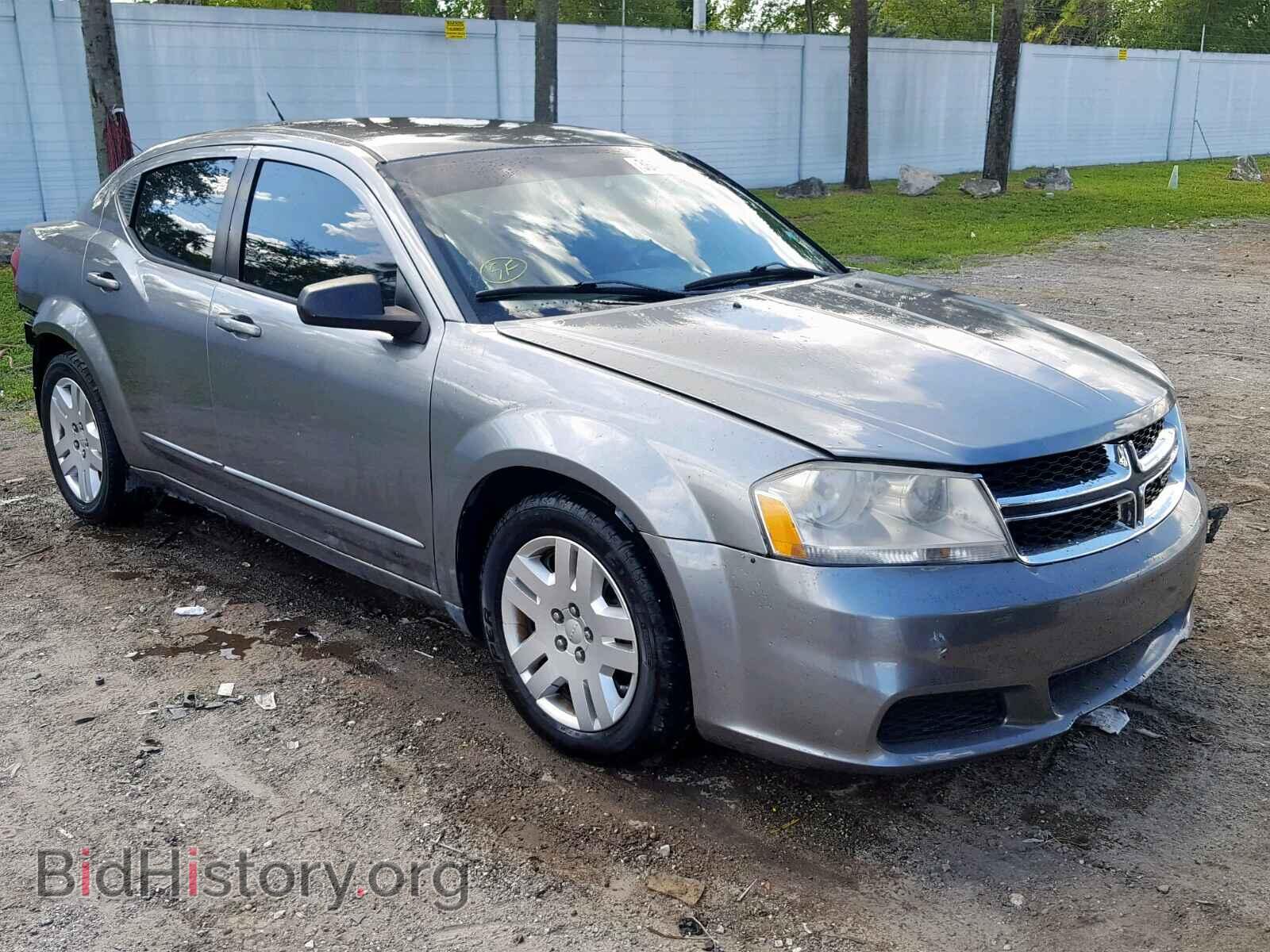 Photo 1C3CDZAB2CN328103 - DODGE AVENGER 2012