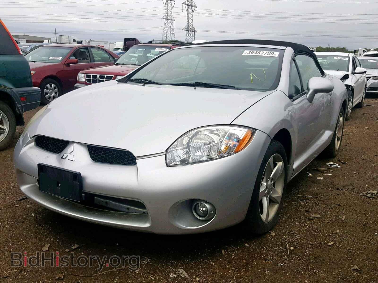 2008 MITSUBISHI ECLIPSE - VIN: 4A3AL25FX8E039565 - Фото 2