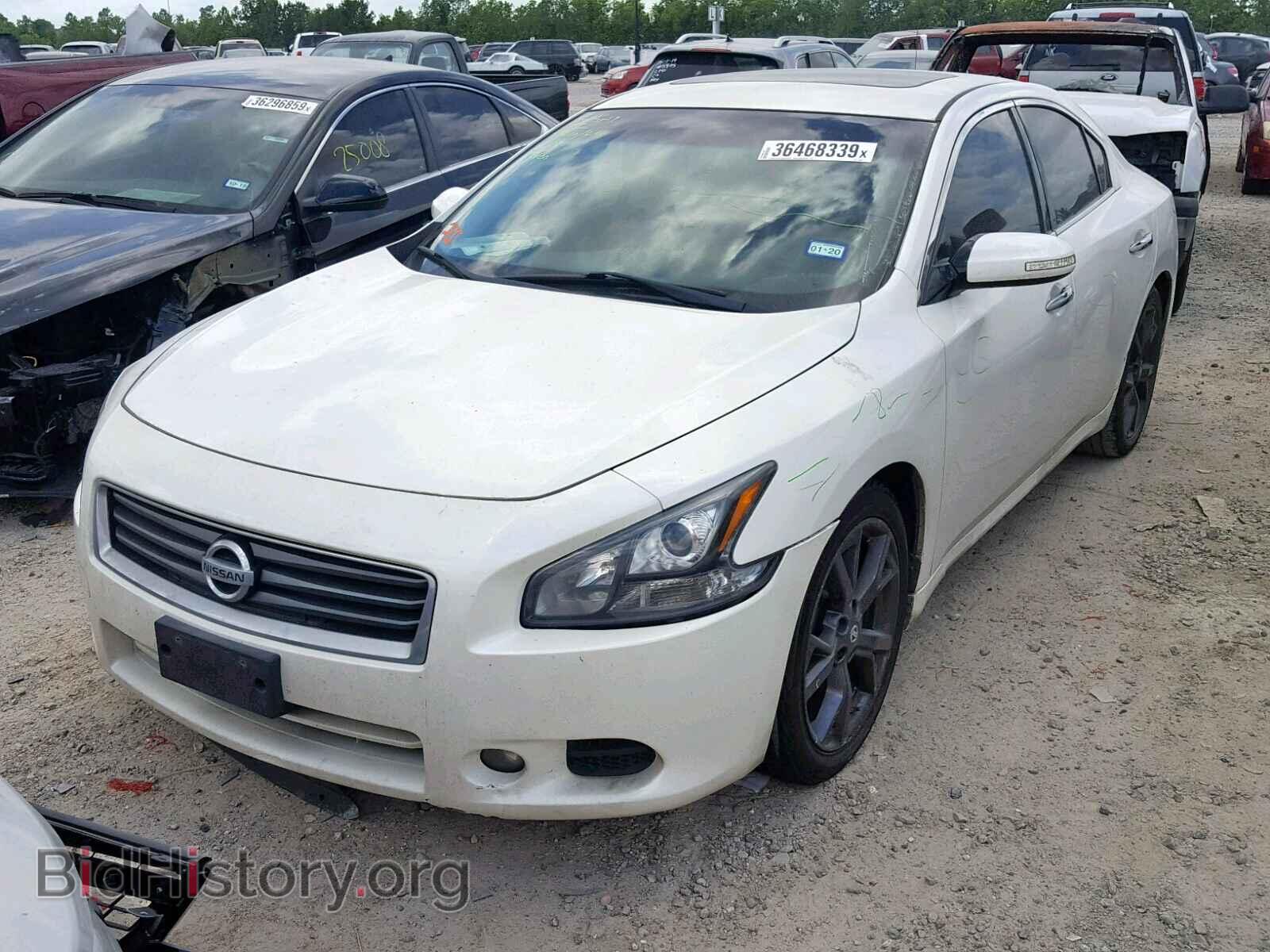2014 NISSAN MAXIMA S - VIN: 1N4AA5AP1EC496593 - Фото 2