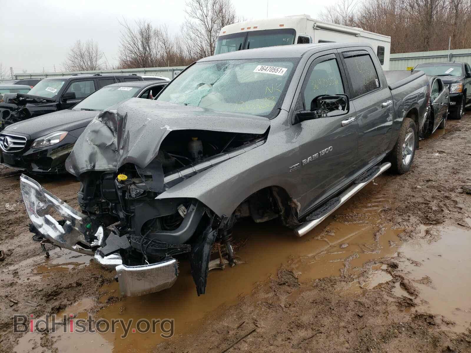 2012 DODGE RAM 1500 - VIN: 1C6RD7LT4CS126288 - Фото 2