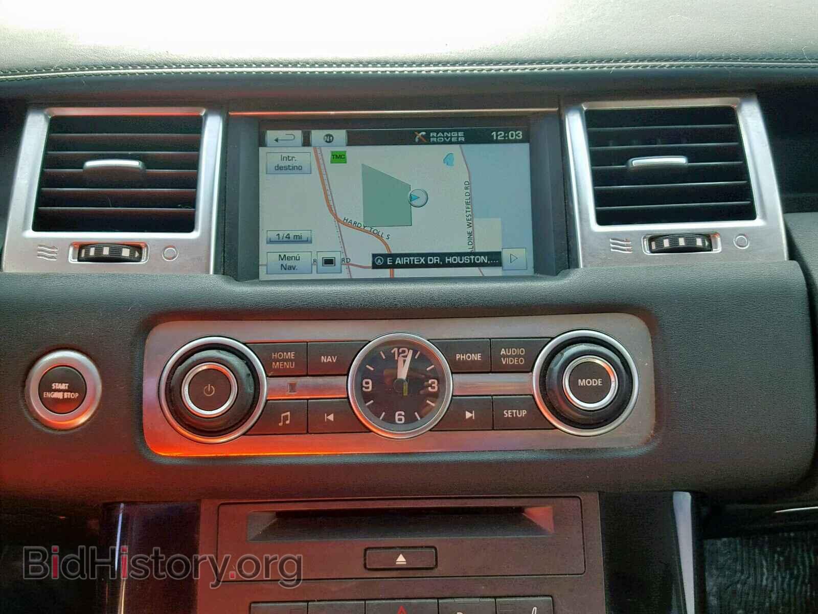 2012 LAND ROVER RANGE ROVE - VIN: SALSH2E48CA739875 - Photo 9