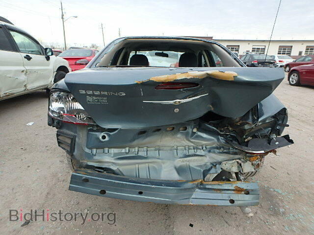 2005 CHRYSLER SEBRING - VIN: 1C3EL46X75N596473 - Фото 9