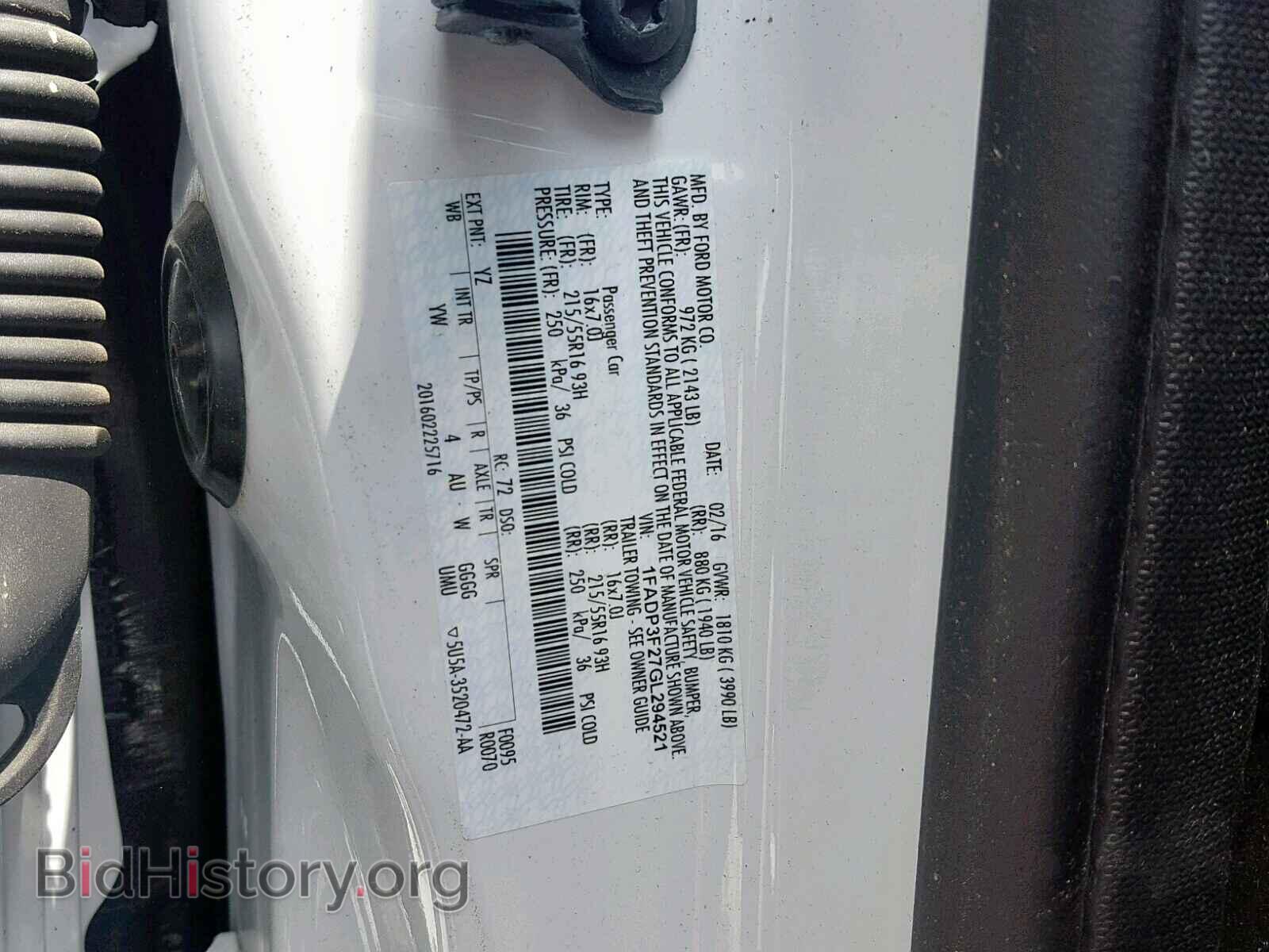 2016 FORD FOCUS SE - VIN: 1FADP3F27GL294521 - Photo 10