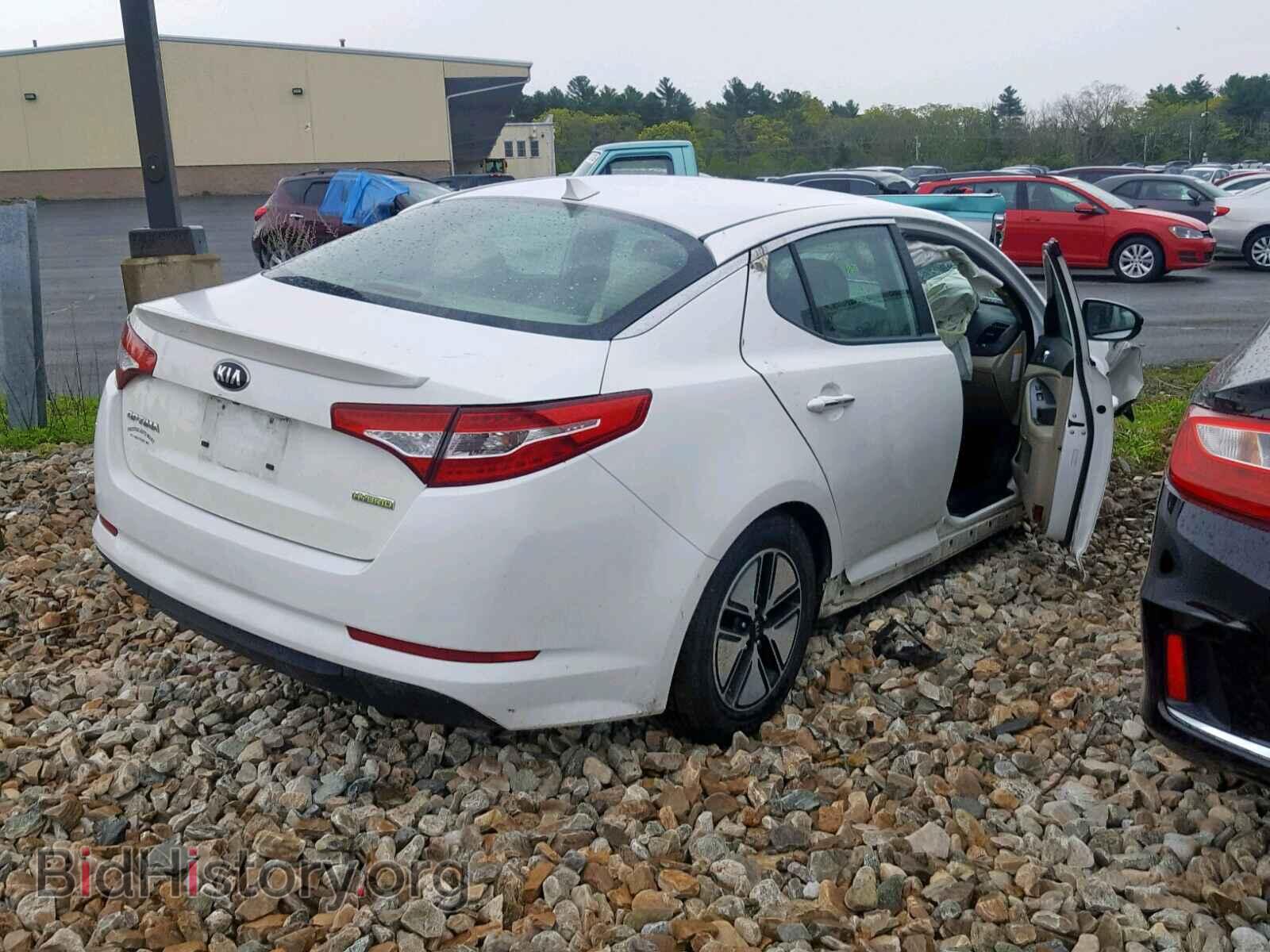 2013 KIA OPTIMA HYB - VIN: KNAGM4AD2D5049007 - Фото 4