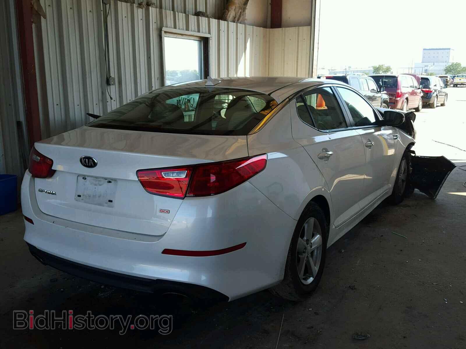 2015 KIA OPTIMA - VIN: KNAGM4A77F5641595 - Photo 4
