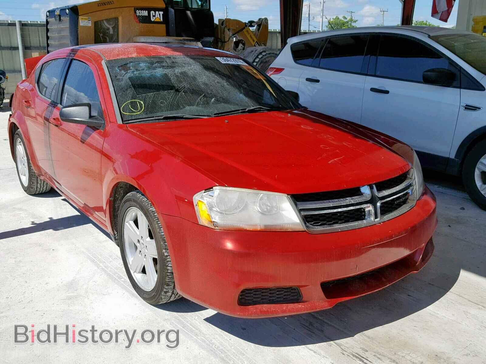 Фотография 1C3CDZAB2DN605155 - DODGE AVENGER 2013
