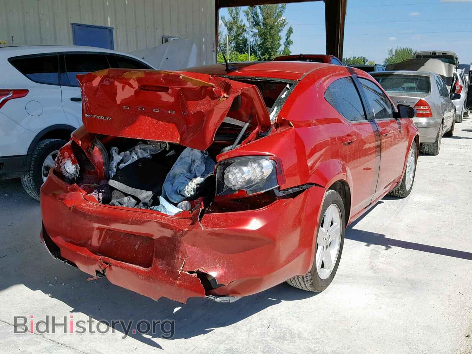 2013 DODGE AVENGER - VIN: 1C3CDZAB2DN605155 - Фото 4