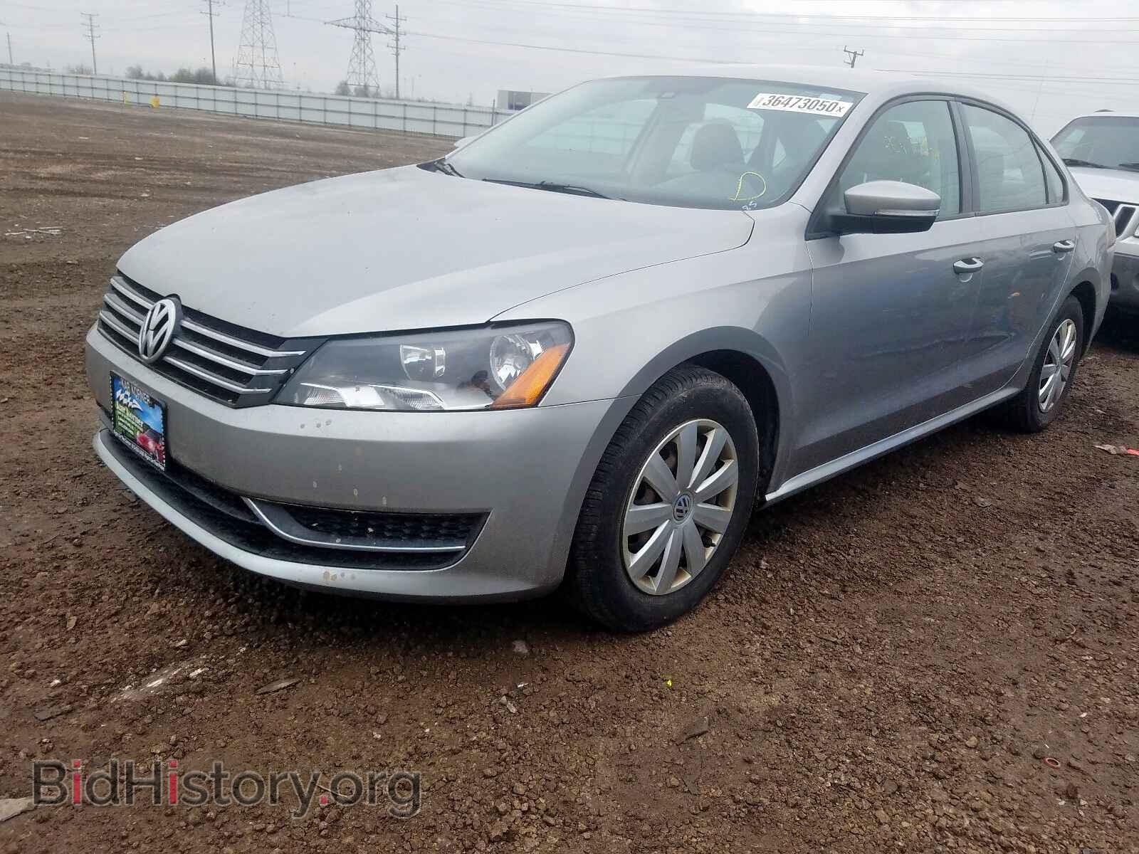 2013 VOLKSWAGEN PASSAT - VIN: 1VWAP7A3XDC017634 - Фото 2