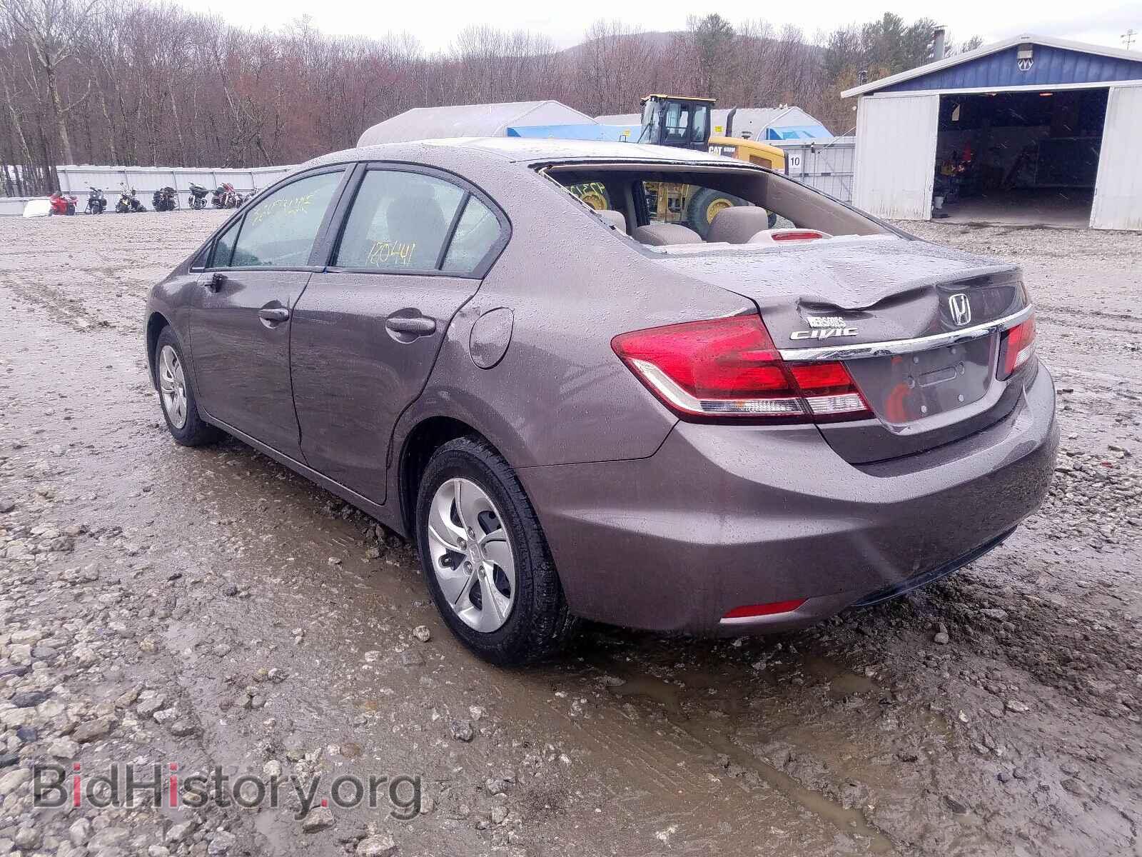 2013 HONDA CIVIC - VIN: 2HGFB2F59DH596067 - Фото 3
