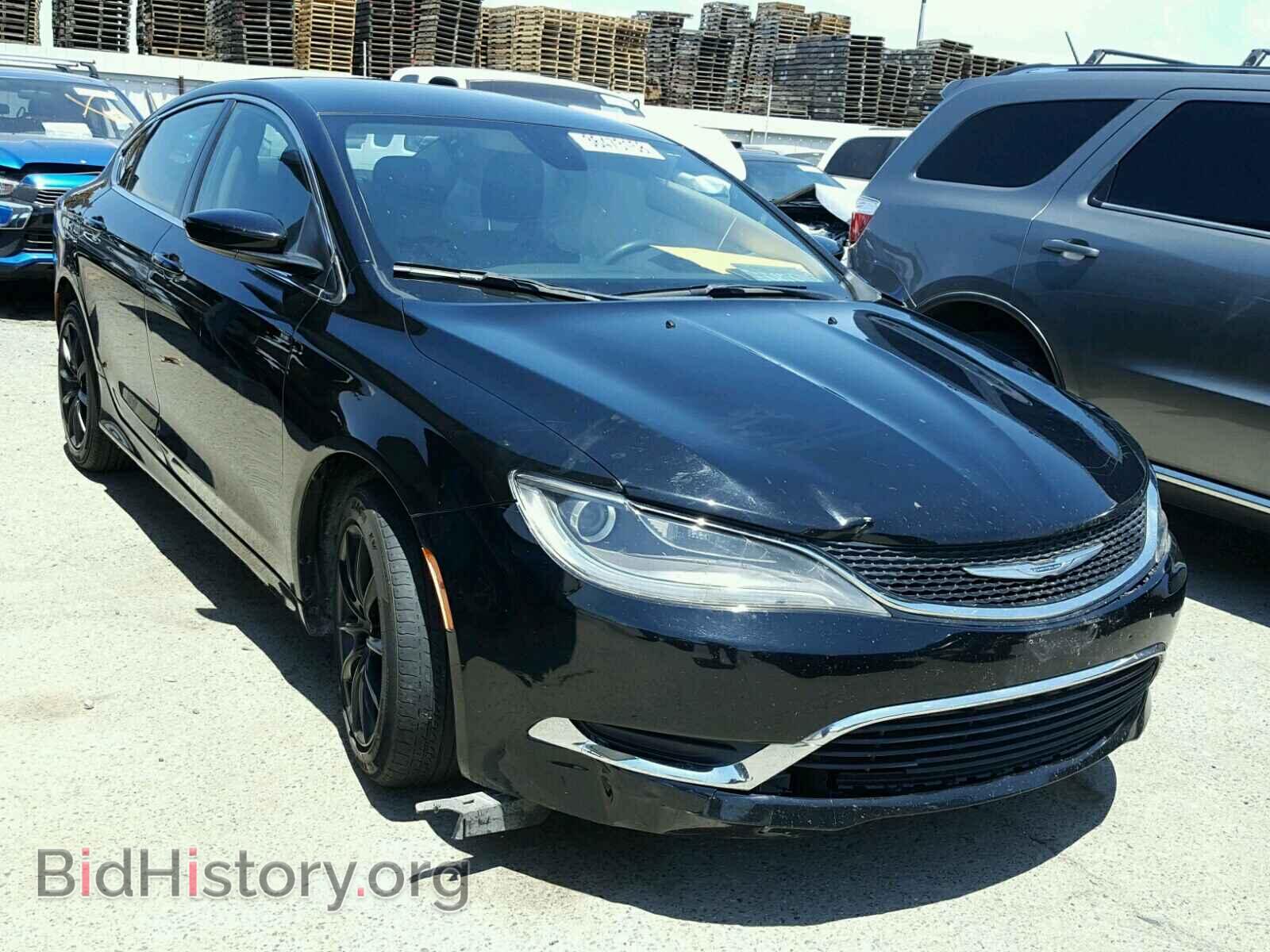 Фотография 1C3CCCAB5GN149303 - CHRYSLER 200 2016
