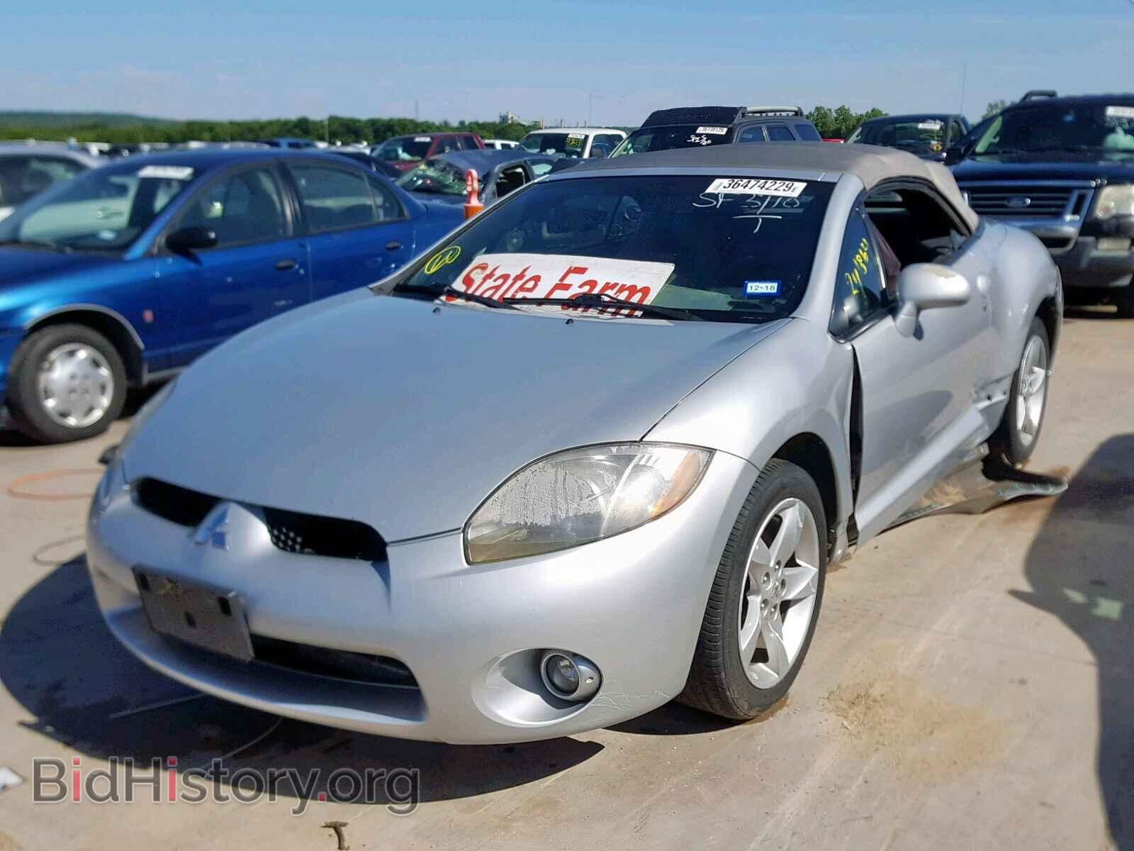 2007 MITSUBISHI ECLIPSE - VIN: 4A3AL25F97E024182 - Photo 2