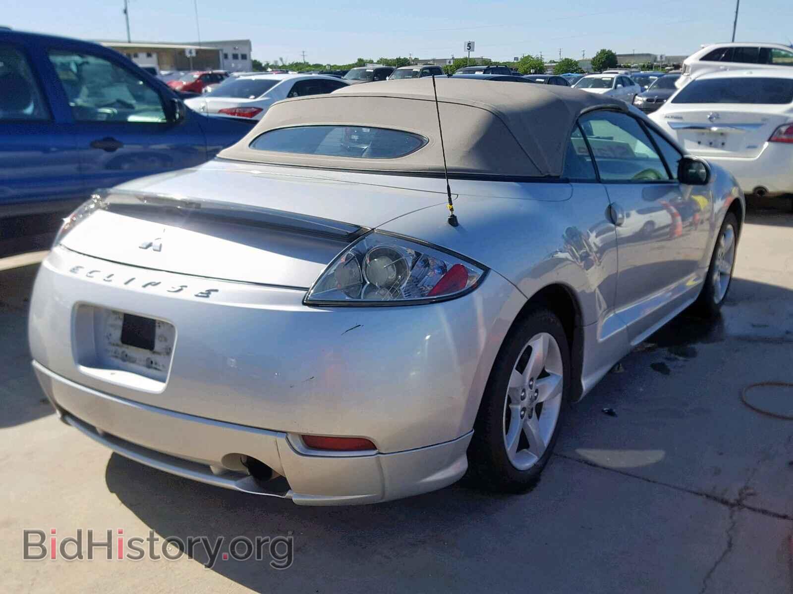 2007 MITSUBISHI ECLIPSE - VIN: 4A3AL25F97E024182 - Photo 4