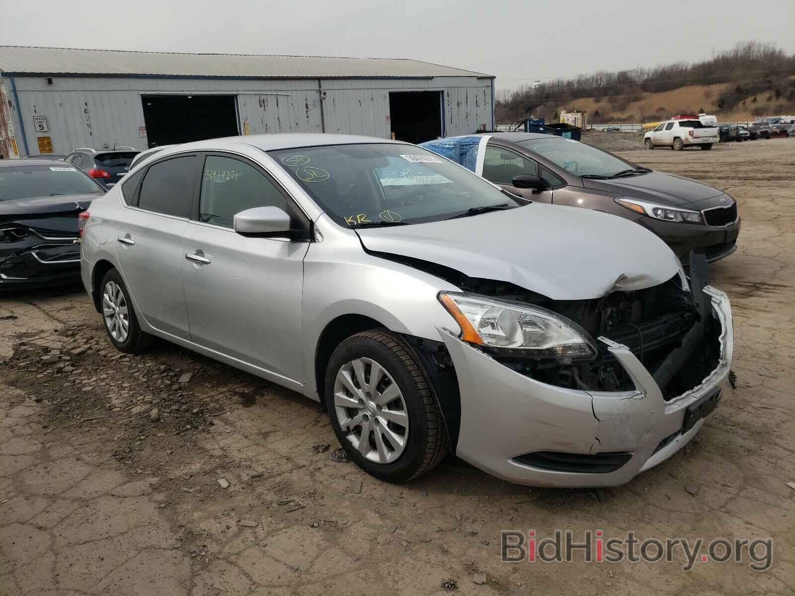 Photo 3N1AB7AP9EL672316 - NISSAN SENTRA 2014