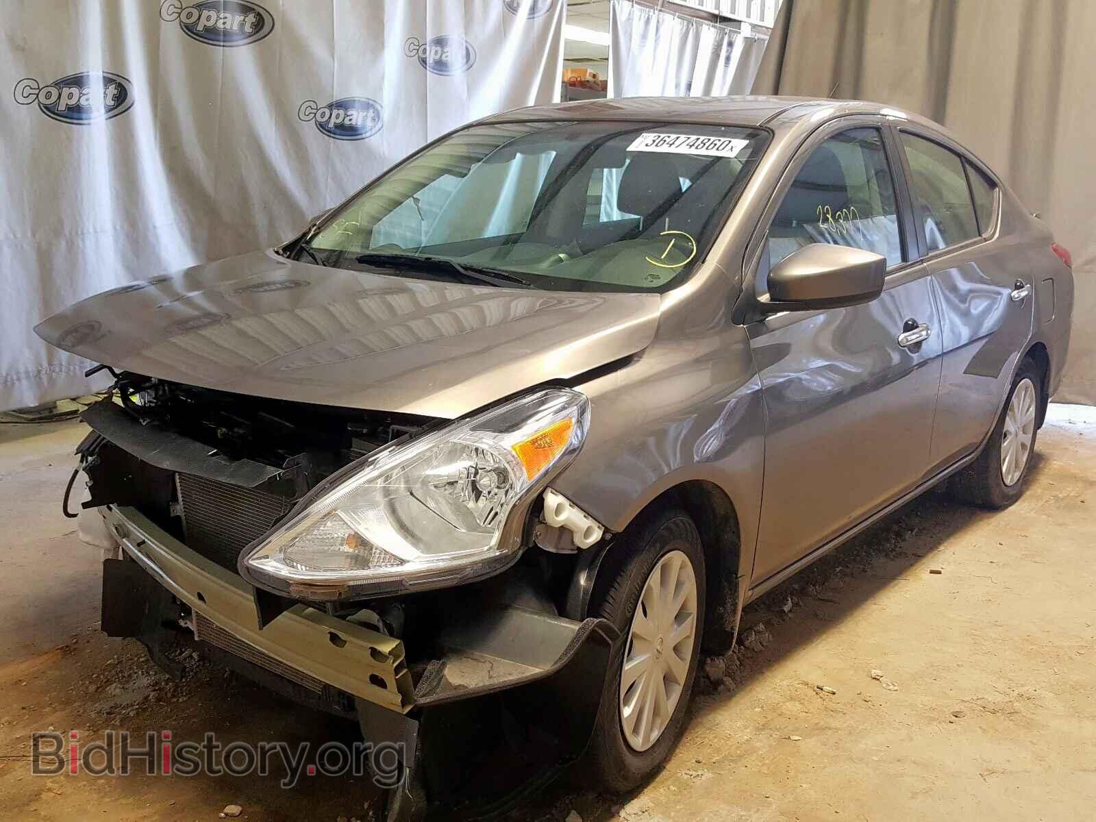 2016 NISSAN VERSA - VIN: 3N1CN7AP1GL890253 - Фото 2