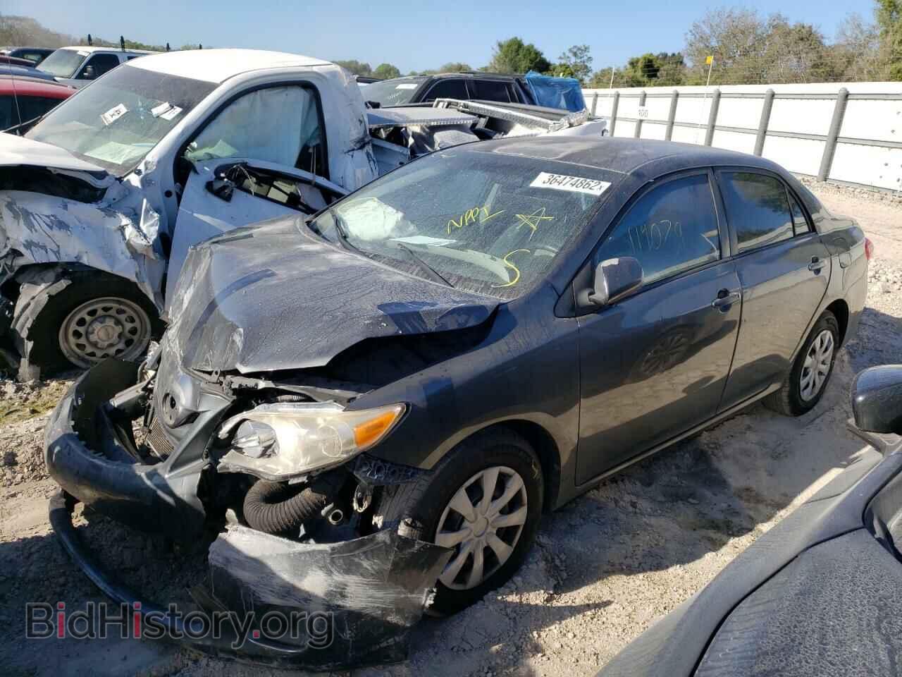 2011 TOYOTA COROLLA - VIN: 2T1BU4EE0BC655499 - Фото 2
