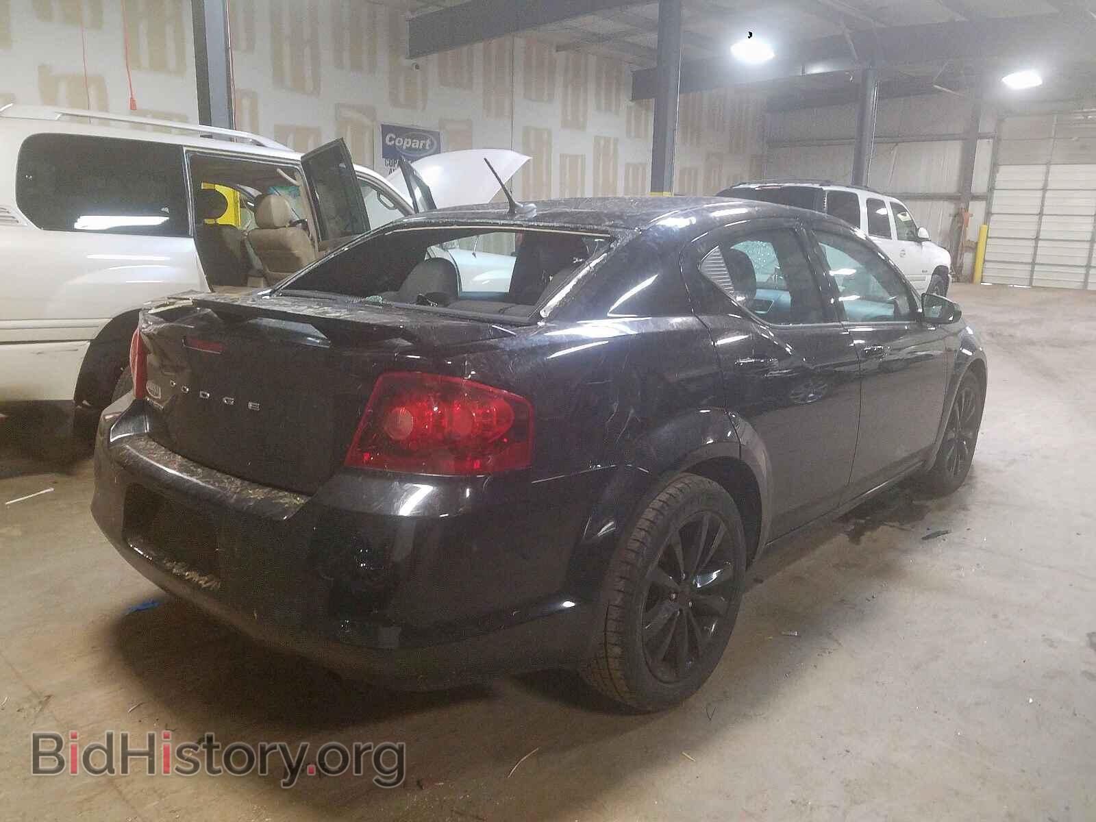 2014 DODGE AVENGER - VIN: 1C3CDZABXEN222968 - Фото 4