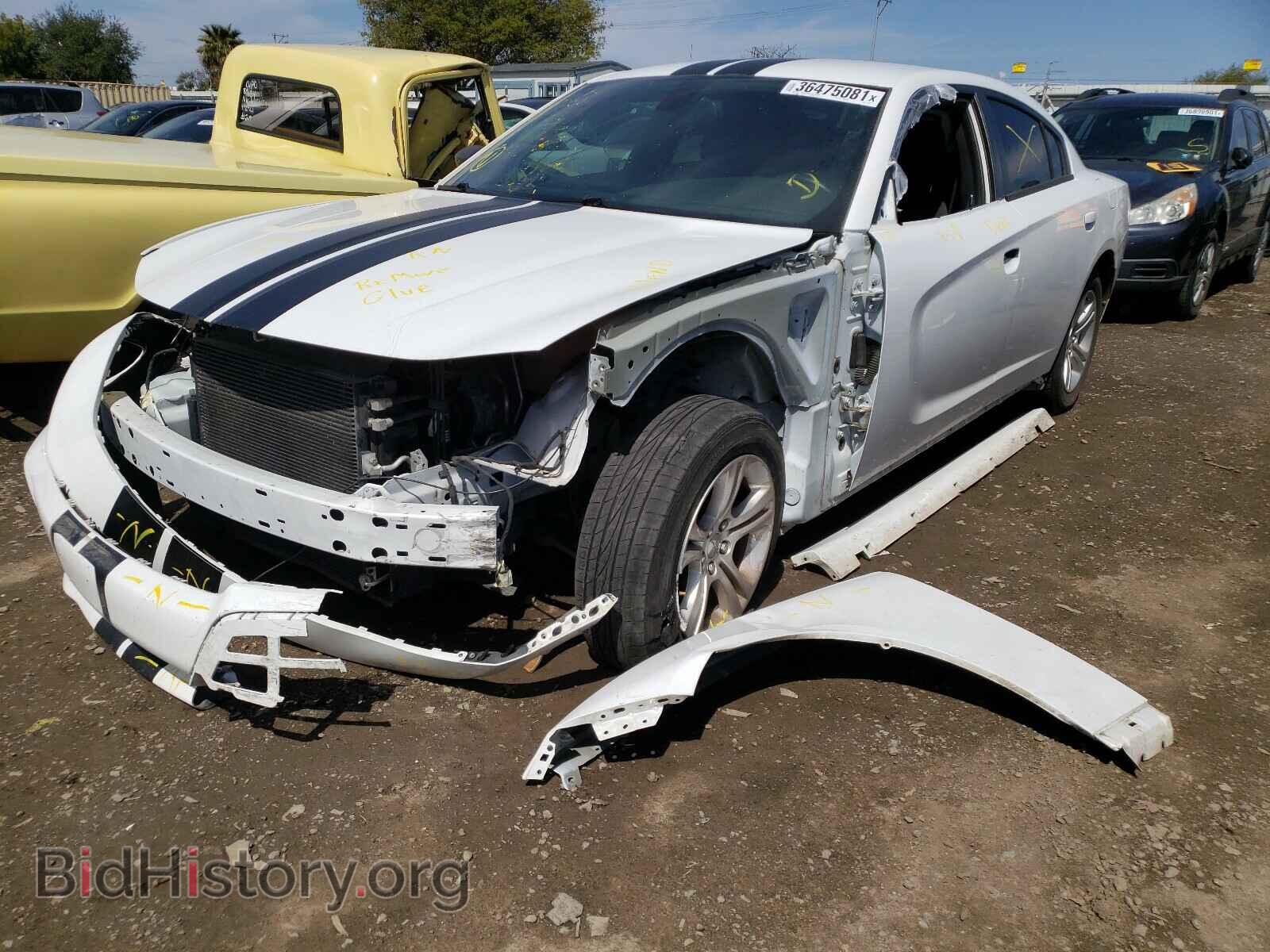 2016 DODGE CHARGER - VIN: 2C3CDXBG0GH178702 - Фото 2