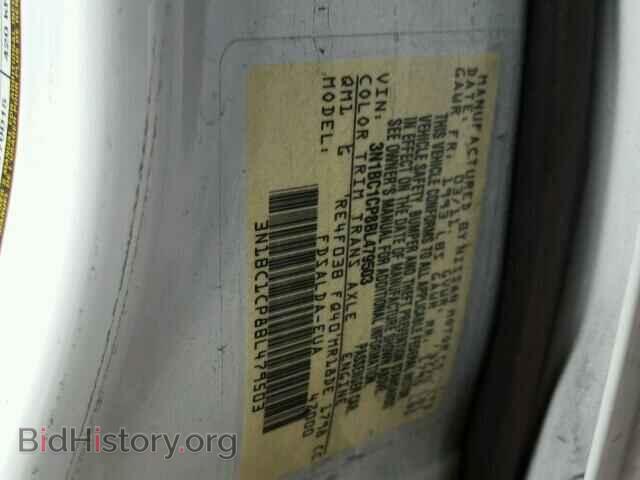 2011 NISSAN VERSA - VIN: 3N1BC1CP8BL479503 - Фото 9