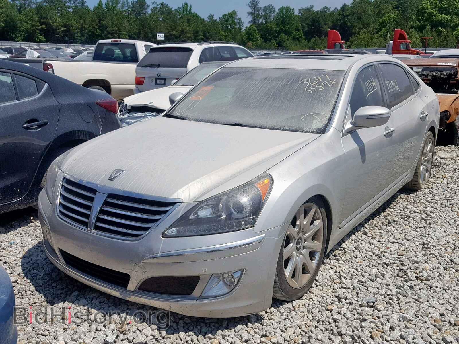 2011 HYUNDAI EQUUS - VIN: KMHGH4JF2BU033252 - Фото 2