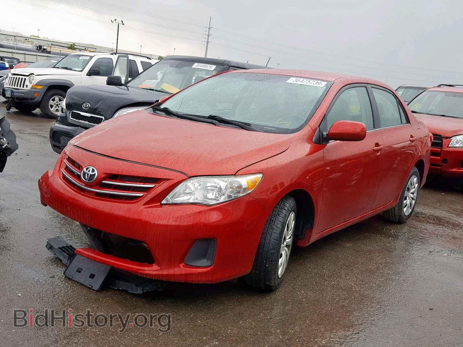 2013 TOYOTA COROLLA BA - VIN: 5YFBU4EE5DP089407 - Фото 2