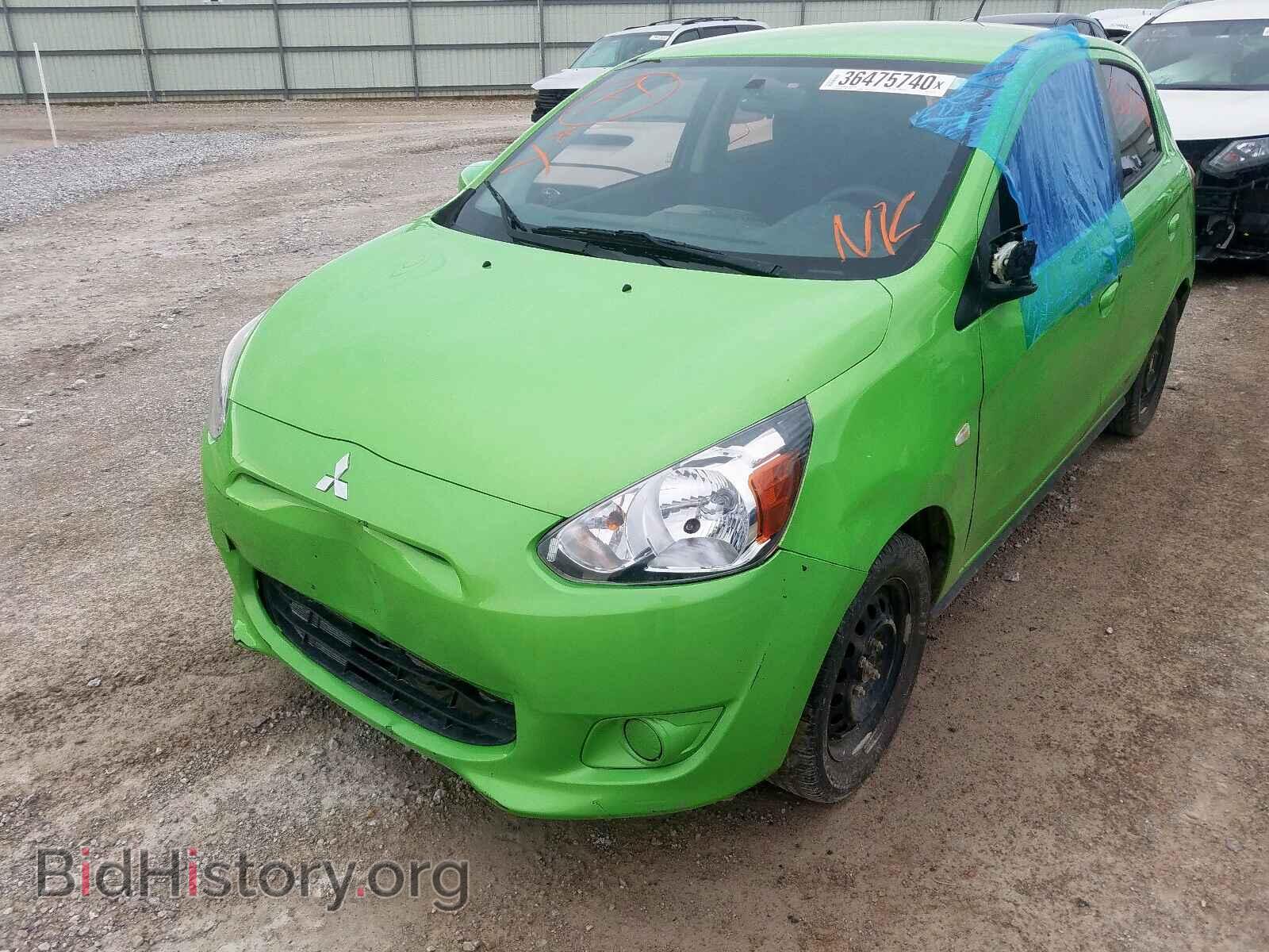 2015 MITSUBISHI MIRAGE - VIN: ML32A3HJ9FH008146 - Фото 2
