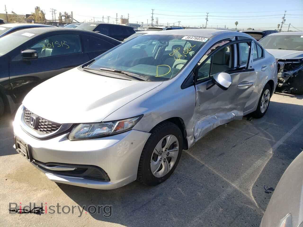 2013 HONDA CIVIC - VIN: 19XFB2F55DE229886 - Фото 2