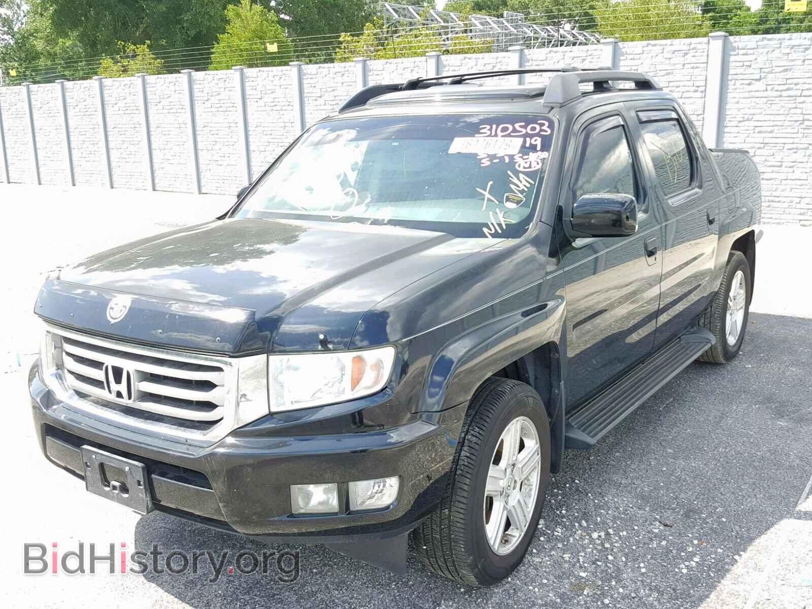 2012 HONDA RIDGELINE - VIN: 5FPYK1F56CB453266 - Фото 2