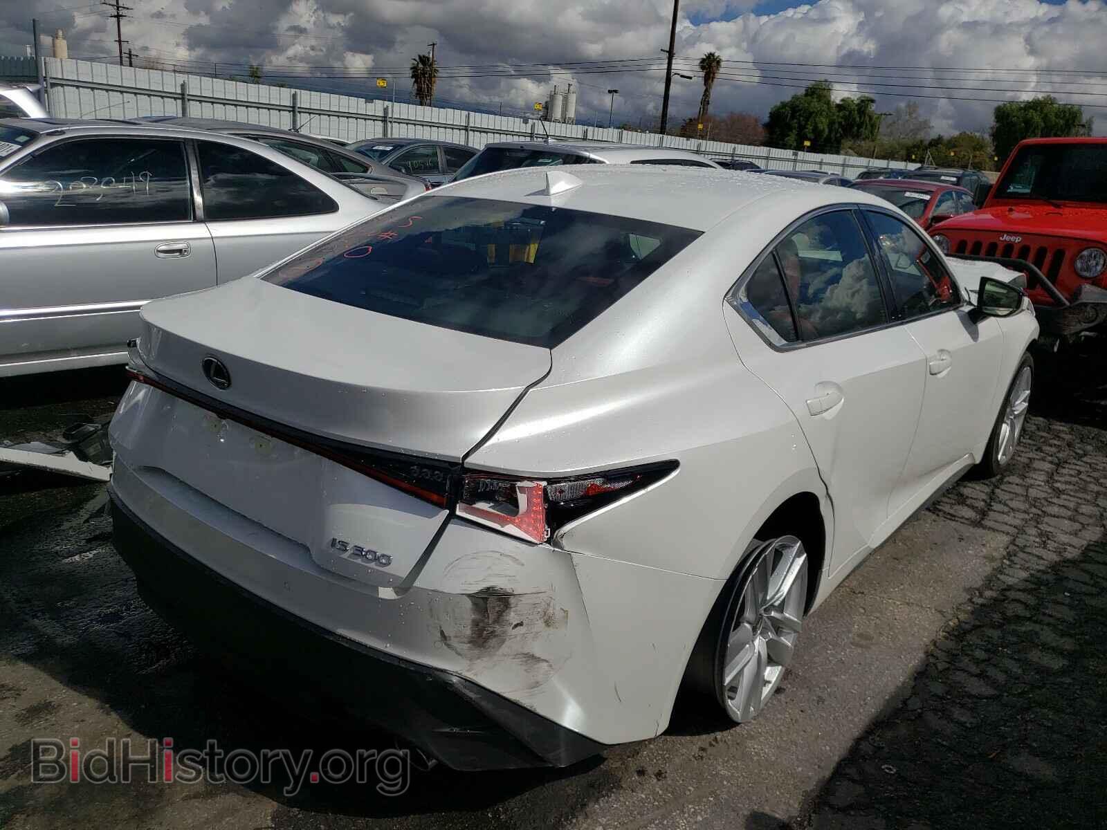 2021 LEXUS IS - VIN: JTHCA1D23M5111340 - Фото 4