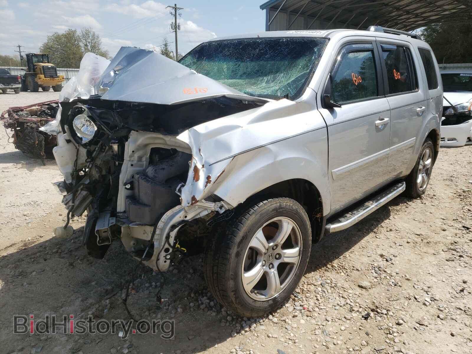 2013 HONDA PILOT - VIN: 5FNYF3H6XDB006276 - Фото 2